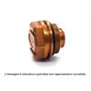 Coperchio pompa Gasgas 450 MC-F (21-22) freno posteriore rosso in Motocross