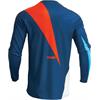 Maglia Cross Bambino THOR SECTOR EDGE Blu Arancio in Abbigliamento