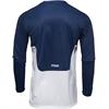 Maglia Cross Adulto THOR PULSE REACT Blu Marino Bianco in Attrezzature e Accessori