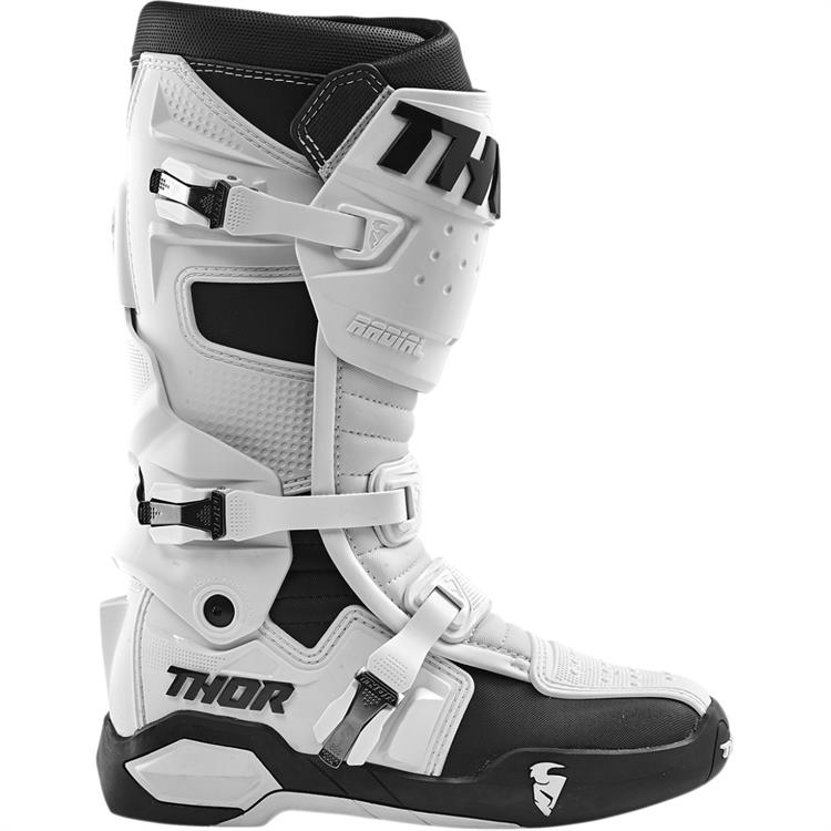 Thor MX Motorrad Stiefel - Radial Motocross Enduro Stiefel Schwarz