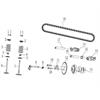 Set Tenute corteco valvole ZS 190-212 in PitBike e MiniGP