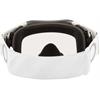 Mascherina OAKLEY Airbrake MX Tuff Blocks Bianco - Lente Chiara in Abbigliamento