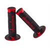 Manopole motard Domino DSH Nero Rosso in Motard