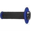 Manopole motard Pro Grip Lock-On 708 Nero Blu in Motard
