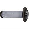 Manopole motard Pro Grip Lock-On 708 Grigio Nero in Motard