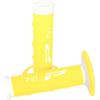 Manopole motard Pro Grip 791 Bianco Giallo fluo in Motard