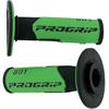 Manopole motard Pro Grip 801 Nero Verde in Motard
