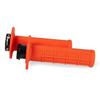 Manopole motard LOCK-ON Racetech Arancione fluo in Motard