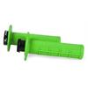 Manopole motard LOCK-ON Racetech Verde fluo in Motard