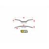 Manubrio Protaper alluminio aurenatico 22 mm in PitBike e MiniGP
