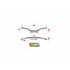 Manubrio Protaper alluminio aurenatico 22 mm in PitBike e MiniGP