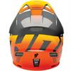 Casco Moto Cross THOR SECTOR 2 CARVE Grigio Arancio - Lucido in Abbigliamento