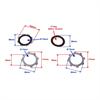 Kit dischi frizione completo miniqad - pitbike 110-125 cc semiautomatico e automatico in Minimoto e Miniquad