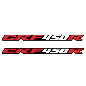 adesivi forcellone honda crf 450 r