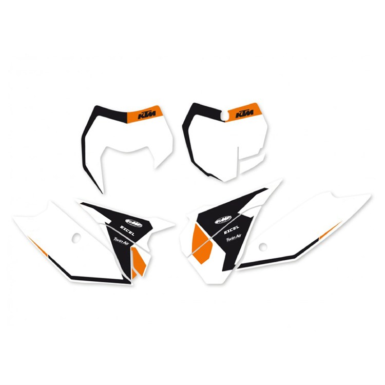 Adesivi portanumero KTM 450 EXC-F (2014-2016)