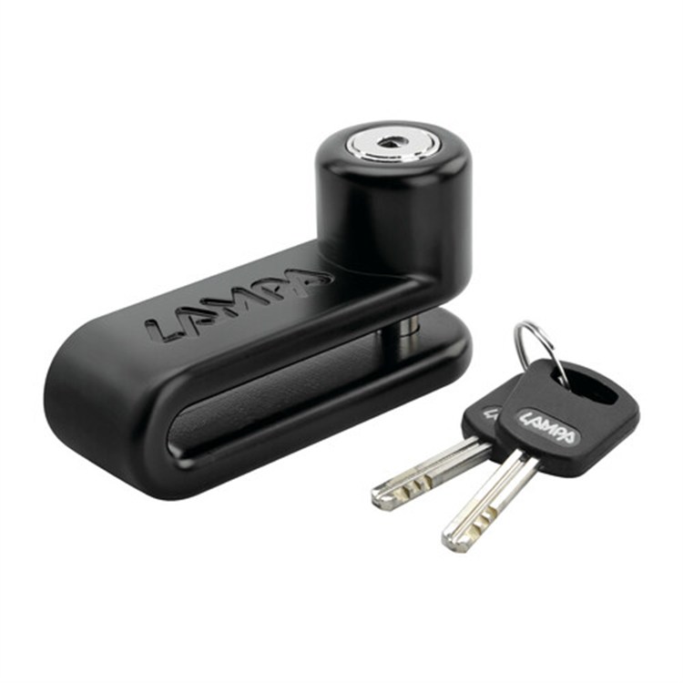 Antifurto moto lucchetto bloccadisco - Perno Ø 10 mm - Nero