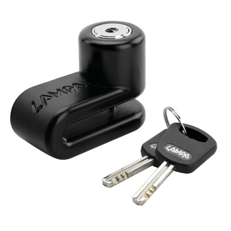 Antifurto moto lucchetto bloccadisco - Perno Ø 5,5 mm - Nero