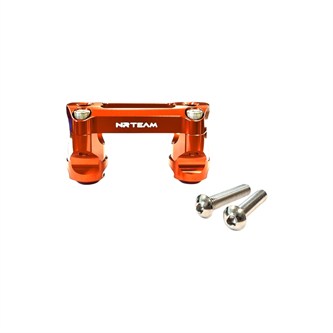 attacco manubrio 286 mm ktm 350 exc f 2024 2025 arancione
