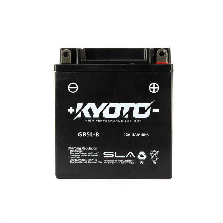 Batteria Kyoto GB5LB SLA ITALJET Adly 50cc 0000-0000 (Yuasa code YB5L-B)