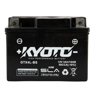 batteria kyoto gbtx4lbs sla ktm exc 2t 300cc 2008 2016 yuasa code ytx4l bs