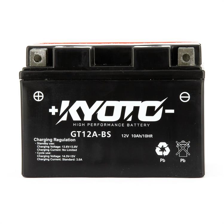Batteria Kyoto GT12ABS KAWASAKI J ABS 125cc 2016-2020 (Yuasa code YT12A-BS)