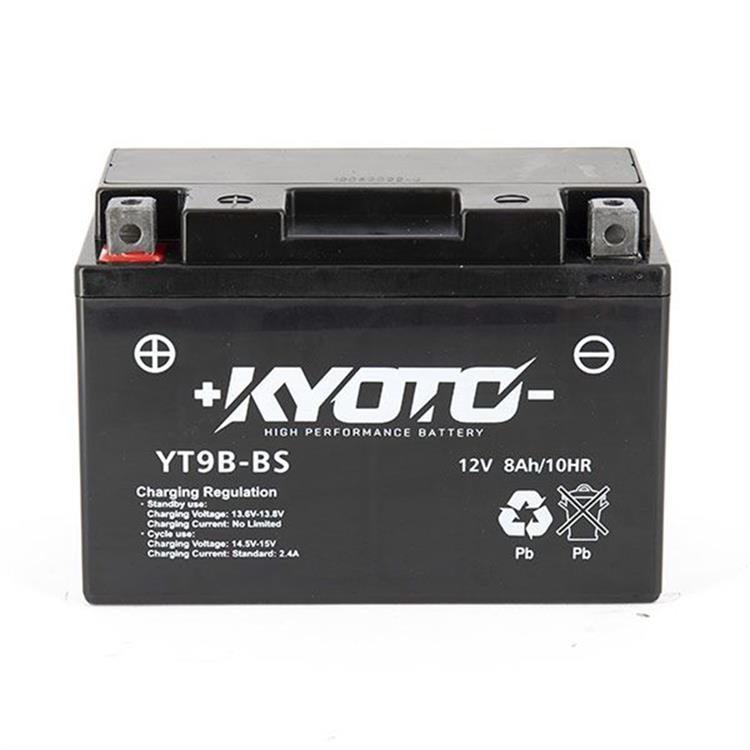 Batteria Kyoto GT9BBS SLA YAMAHA XP T-Max 500cc 2001-2003 (Yuasa code YT9B-BS)