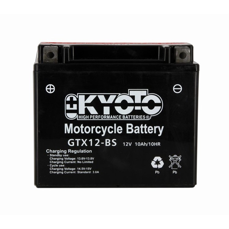 Batteria Kyoto GTX12-BS KYMCO Xciting I 300cc 2008-2012 (Yuasa code YTX12-BS)