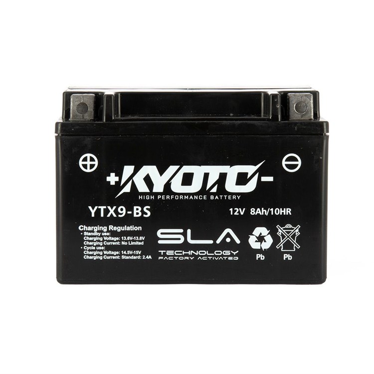 Batteria Kyoto GTX9BS HONDA TRX XX 700cc 2008-2009 (Yuasa code YTX9-BS)
