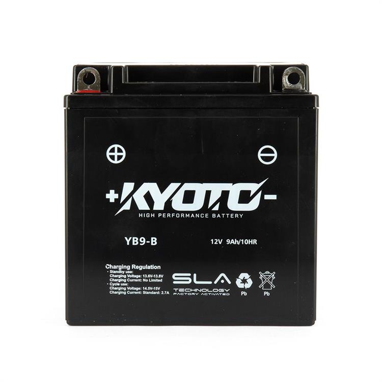 Batteria Kyoto YB9B SLA PIAGGIO X9 Evolution (M23000/M2300035) 125cc 2003-2006 (Yuasa code YB9-B)