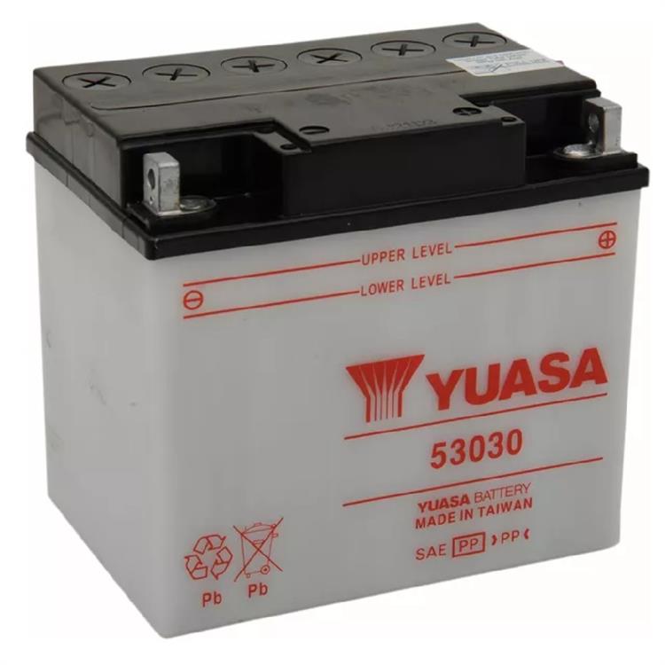 Batteria Yuasa 53030  Moto Guzzi V35 350 II Imola (84-89)