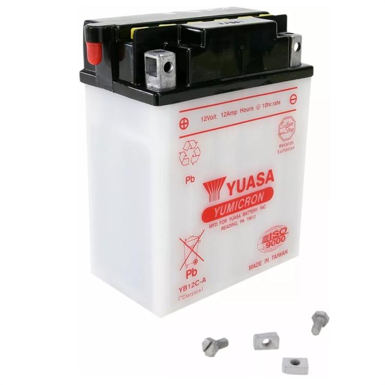 Batteria Yuasa YB12C-A Yamaha YFB 250 FW 4X4 Timberwolf (1994-2000)