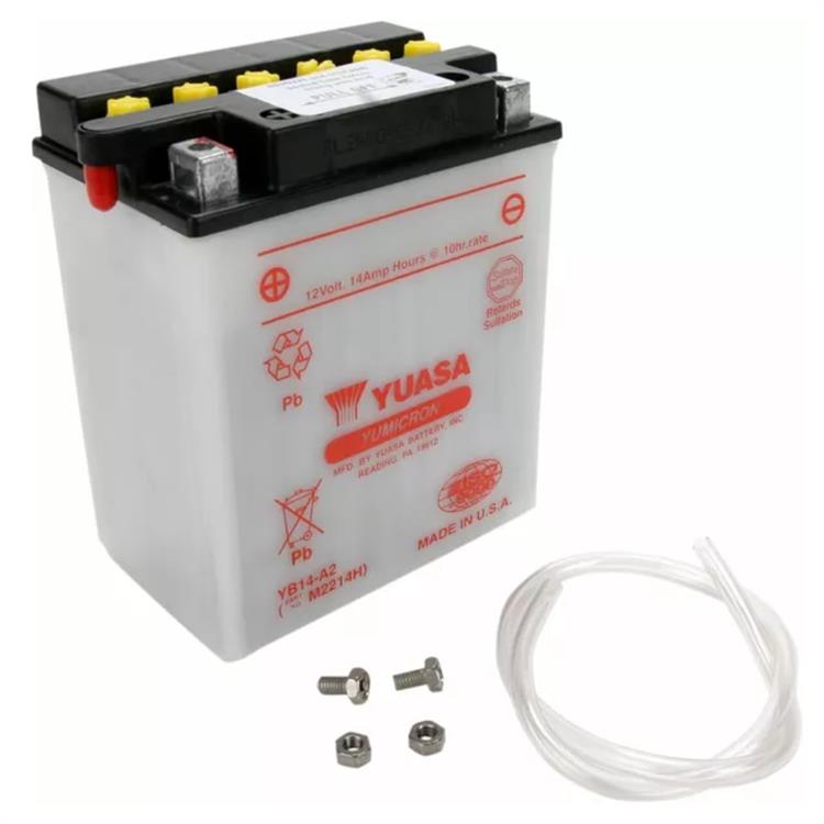 Batteria Yuasa YB14-A2 Arctic Cat Textron 366 4X4 Auto (08)