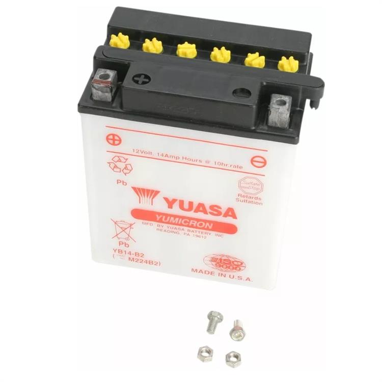 Batteria Yuasa YB14-B2 Polaris Ranger 570 CREW 4 4X4 (16-21)