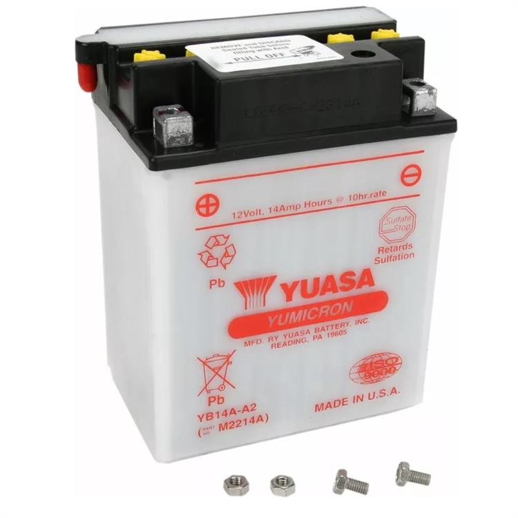 Batteria Yuasa YB14A-A2 Polaris Scrambler 500 4X4 (99-12)