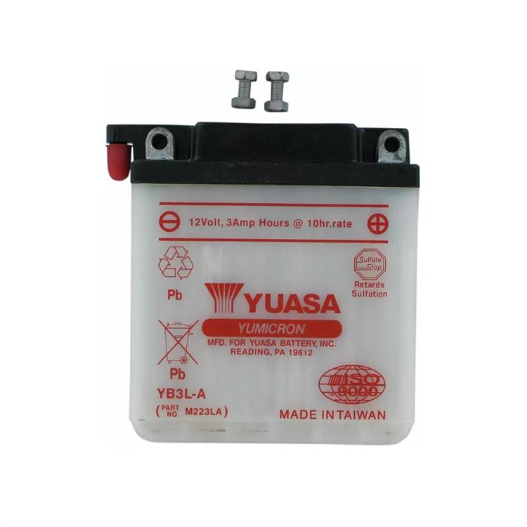 Batteria Yuasa YB3L-A Yamaha XT 350 (1985-2000)