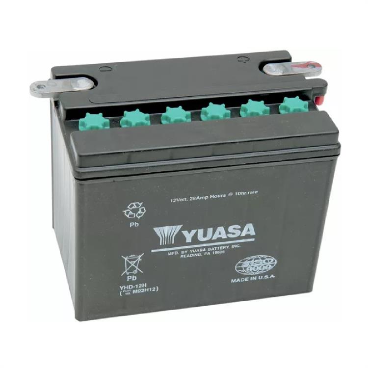 Batteria Yuasa YHD-12 Harley Davidson FLHT 1340 Electra Glide (83-88)