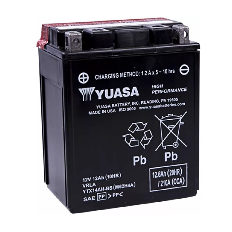 Batteria Yuasa YTX14AH-BS Polaris Ranger 570 SP Crew 4 4X4 EPS Premium (2022-2024)