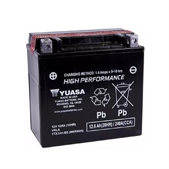 batteria yuasa ytx14h bs triumph tiger 1050 abs sport 13 18