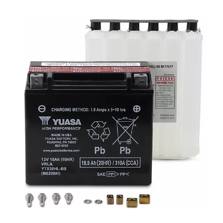 Batteria Yuasa YTX20HL-BS Harley Davidson XL 883 R Roadster (02-03)