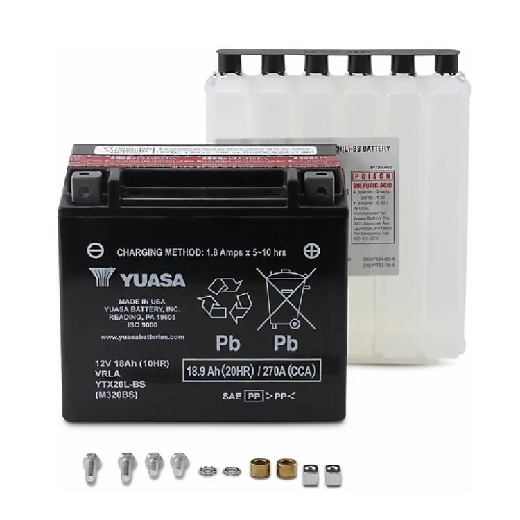 Batteria Yuasa YTX20L-BS Harley Davidson FLD 1690 Dyna Switchback (12-13)