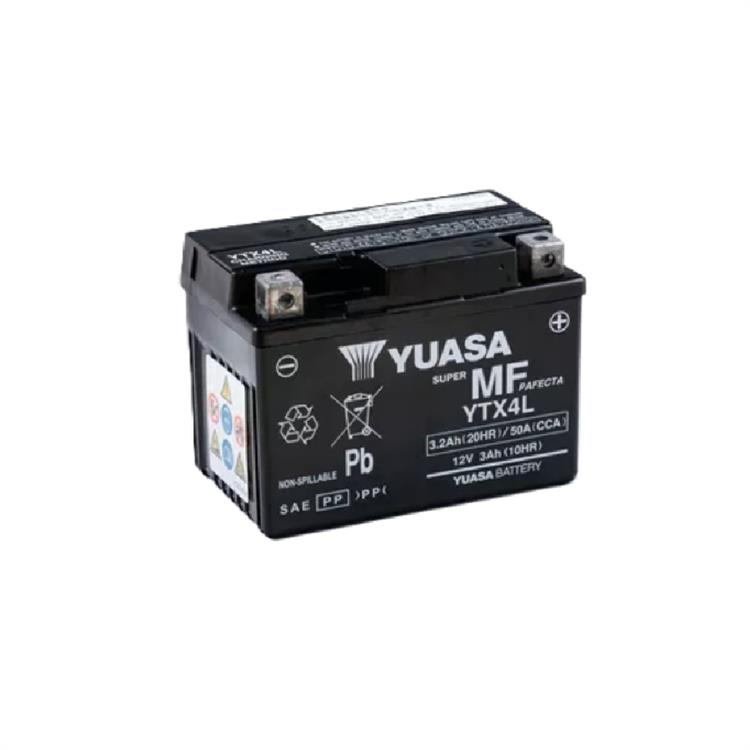 Batteria Yuasa YTX4L  Suzuki DR 125 (1982-1988)