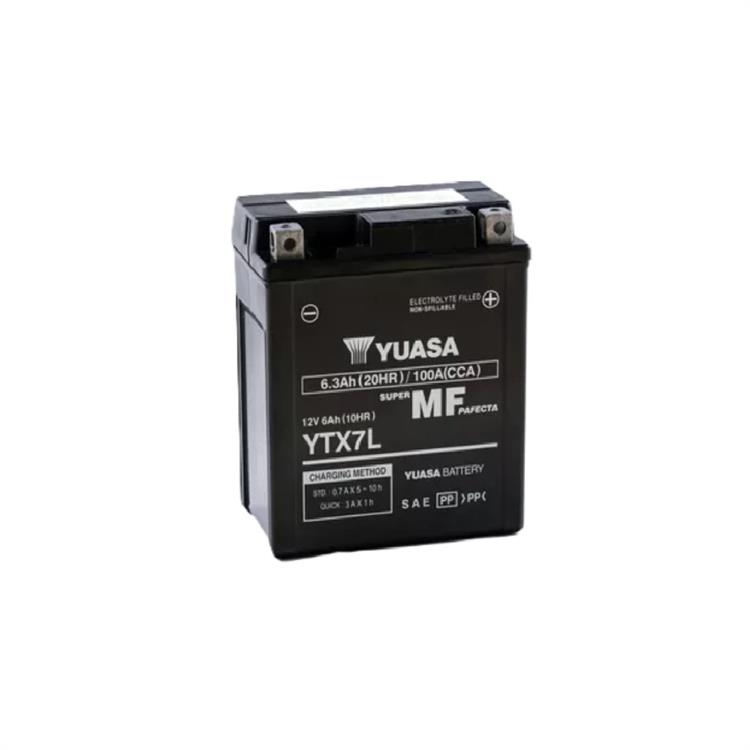 Batteria Yuasa YTX7L  Vespa Primavera 125 Iget ABS Touring (16-17)