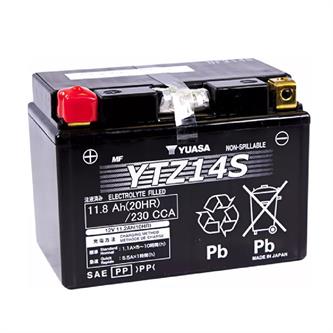 batteria yuasa ytz14s ktm rc8 1190 r race spec 12 13