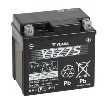 batteria yuasa ytz7s yamaha xg 250 tricker 05 06