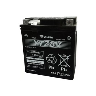 batteria yuasa ytz8v battery group kawasaki kfx 450 r 2x4 08 14