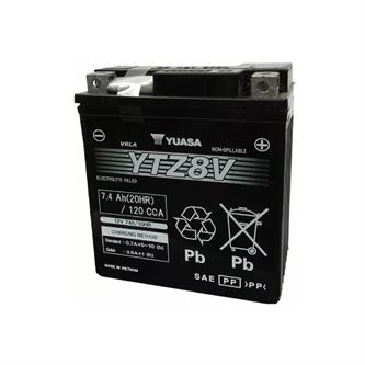 batteria yuasa ytz8v battery group kawasaki kfx 450 r 2x4 08 14