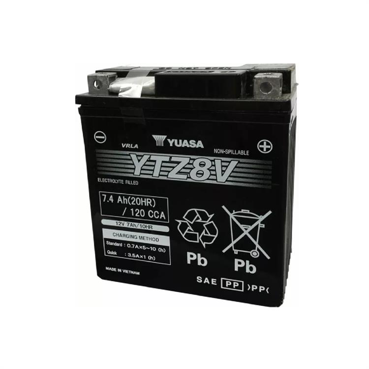 Batteria Yuasa YTZ8V Kawasaki KLX 140 R F (2021-2024)