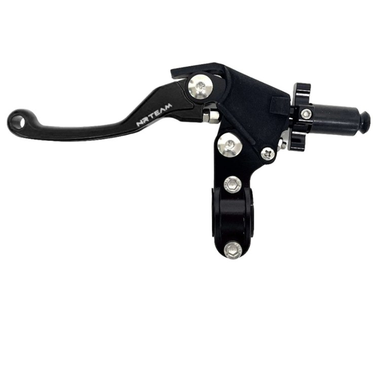 Braccialetto frizione universale + leva CNC antirottura Nero