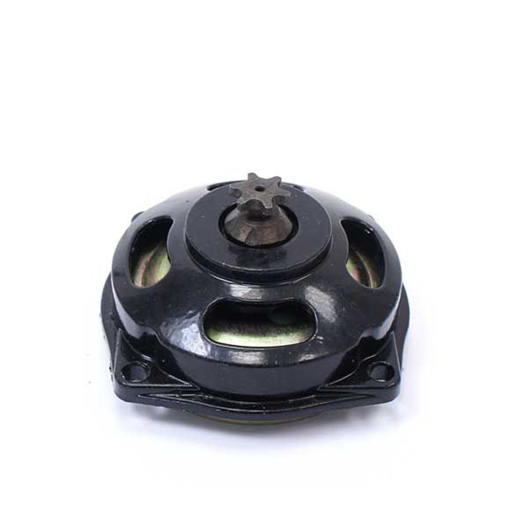 Campana 6 denti minimoto miniquad [passo medio TF8] Nero