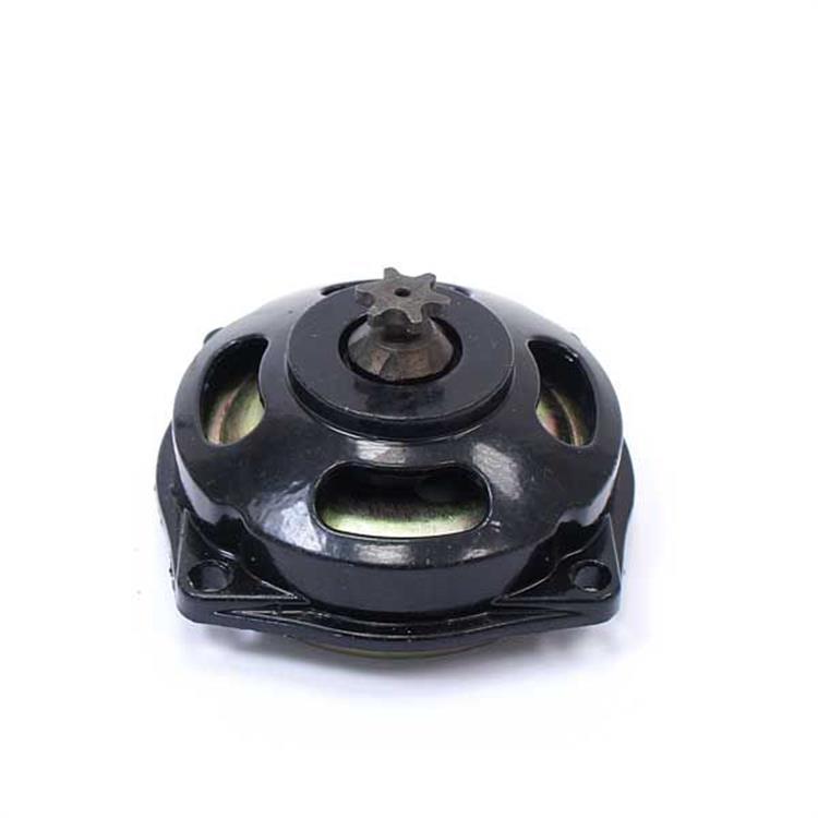 Campana 6 denti minimoto miniquad (passo medio TF8) Nero